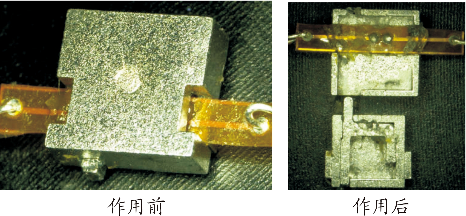 MEMS引信安全系统用火工作动器特性分析